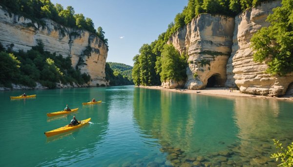Que faire en dordogne : activités d'eau et baignade